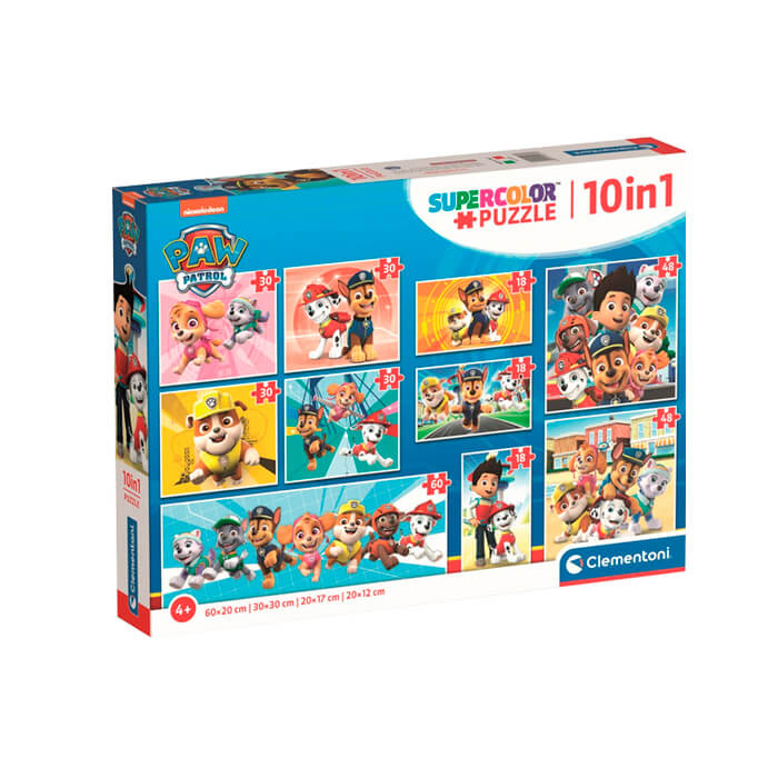 Puzzle 10 in1 Paw Patrol 20270