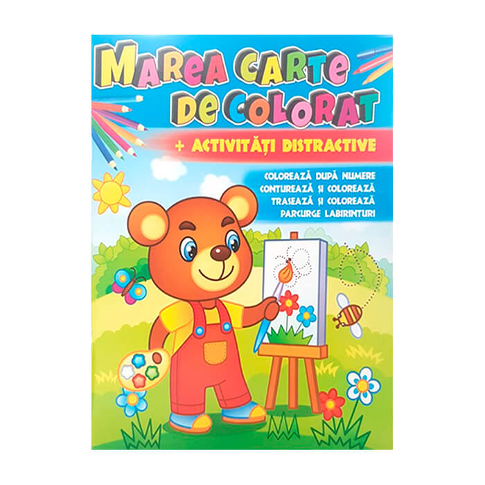 Marea carte de colorat+Activitati distrac