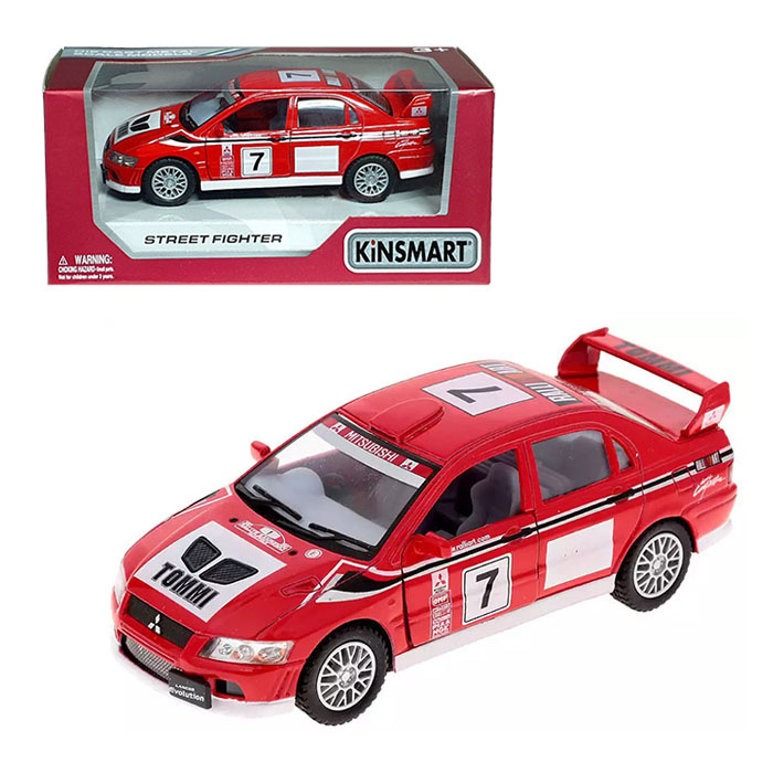 Машина Mitsubishi Lancer Evolution "Kinsmart" KT5072W-3