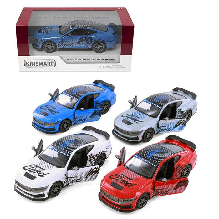 Машина Ford Mustang Dark Horse "Kinsmart" KT5455WF