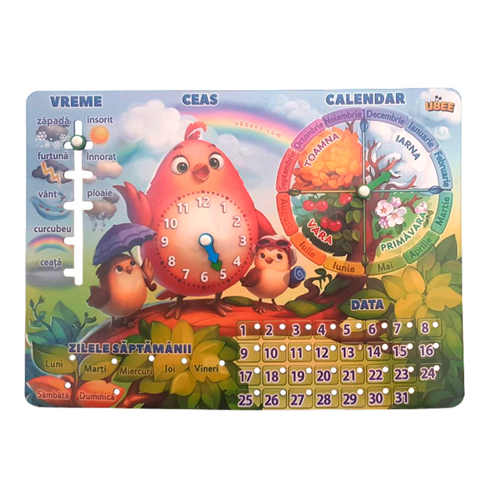 Calendar din lemn PSF029