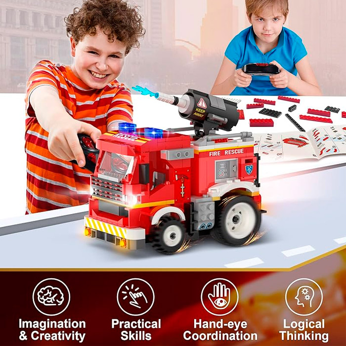 Foto Constructor cu R/C Wise Block EU389108 Constructor cu R/C Wise Block EU389108